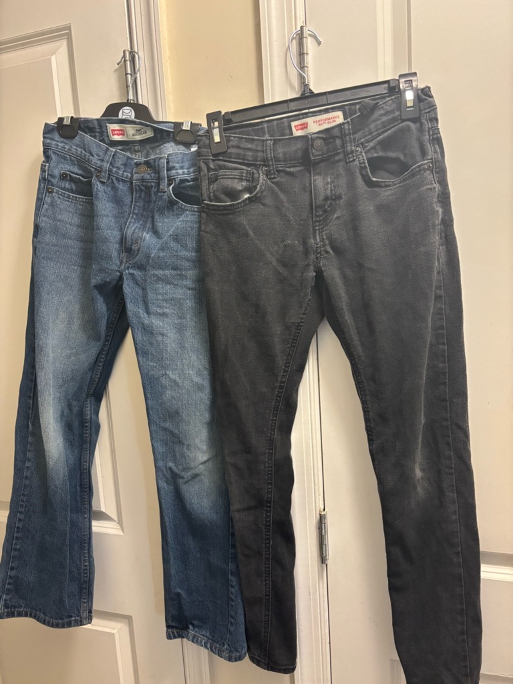 Levi's Boys Jeans - Black and Blue Denim 2 pk